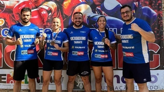 Atletas do Kickboxing de Taubaté se destacam no Paulista e garantem vagas no Campeonato Brasileiro
