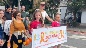 2ª Caminhada do Maio Laranja leva conscientização às ruas de Taubaté