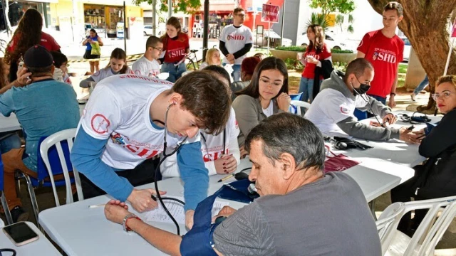 38ª Semana de Prevenção à Hipertensão e Diabetes é realizada em Taubaté