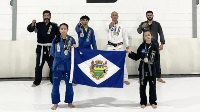 Jiu-Jitsu de Taubaté conquista sete medalhas no Circuito Nacional