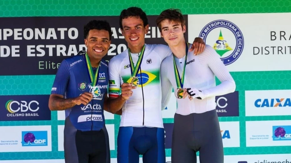 Ciclismo de Taubaté conquista medalhas de prata e bronze no Brasileiro da categoria