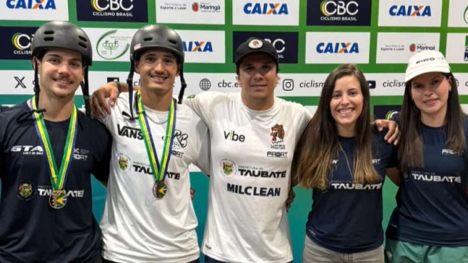 BMX Freestyle de Taubaté conquista dois pódios no Campeonato Brasileiro