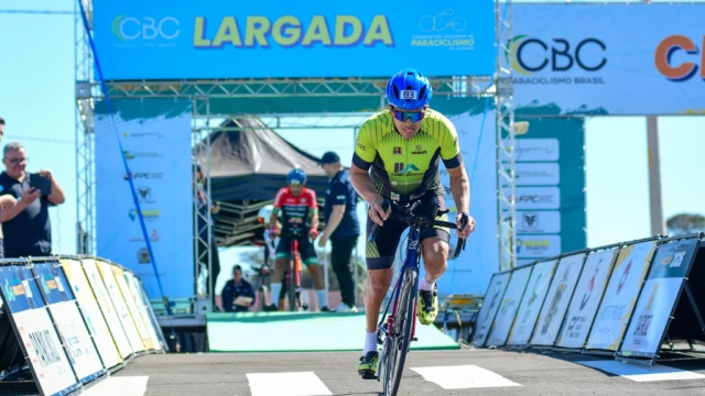 Atleta do Taubaté Paralímpico conquista prata no Campeonato Brasileiro de Paraciclismo