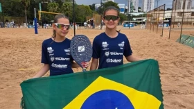 Atletas da equipe de Beach Tennis de Taubaté são convocadas para representar o Brasil no Pan-Americano