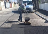 Taubaté realiza 2,4 mil reparos em vias durante o mês de julho