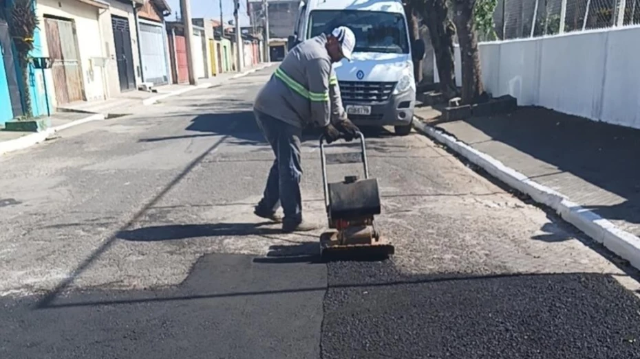 Taubaté realiza 2,4 mil reparos em vias durante o mês de julho