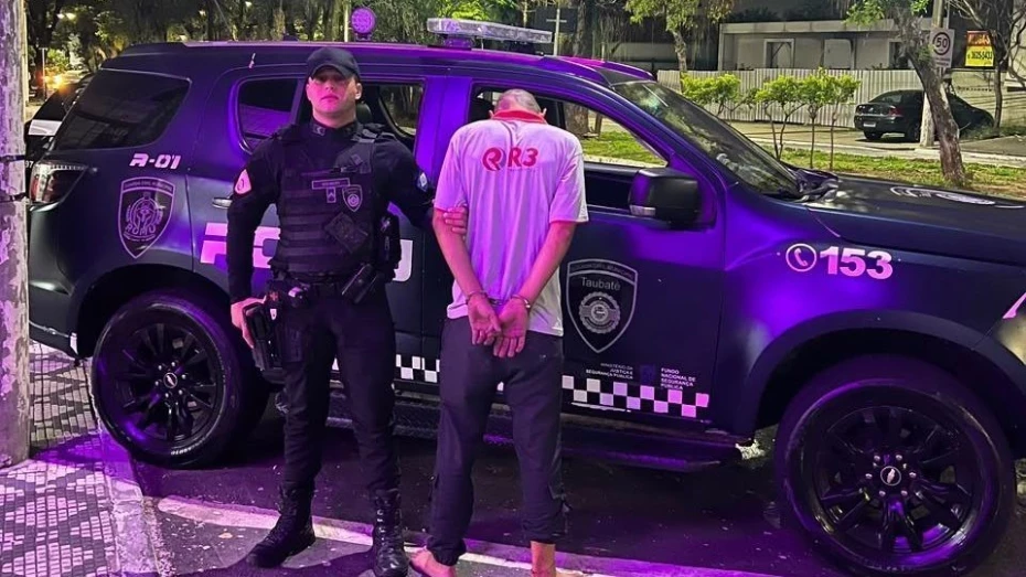 Ronda ostensiva da Guarda Civil prende homem por tráfico de drogas no Jardim Ana Rosa