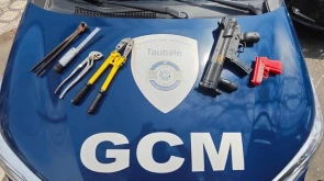 Taubaté: GCM prende homem após câmera de monitoramento registar furto de bicicleta na Dom Epaminondas