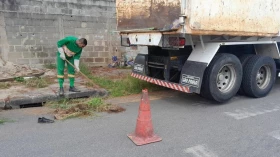 Taubaté limpa mais de 1,6 mil bocas de lobo e retira quase 7 toneladas de lixo em agosto