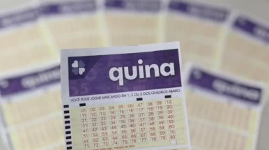 Aposta de Taubaté acerta quatro números da Quina e ganha mais de R$ 40 mil