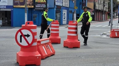 Avenida do Povo, em Taubaté, tem novo trecho interditado