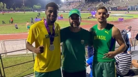 Seleção Brasileira convoca técnico e dois atletas da equipe de Taubaté em competição sul-americana de atletismo
