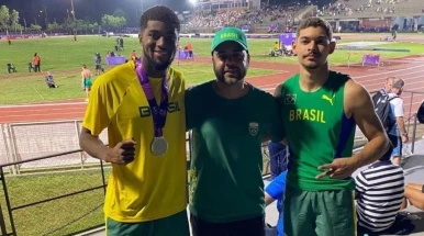Seleção Brasileira convoca técnico e dois atletas da equipe de Taubaté em competição sul-americana de atletismo