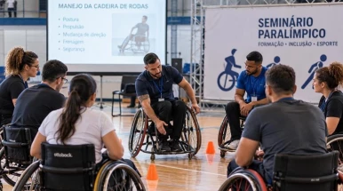 Seminário gratuito leva vivência de esportes paralímpicos à Taubaté neste sábado (26)