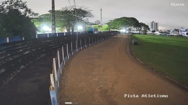 Complexo Esportivo Félix Guisard, em Taubaté, recebe 50 câmeras de monitoramento