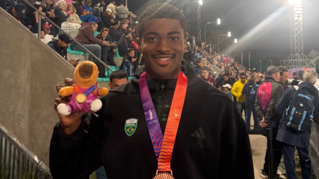 Atleta da equipe de Taubaté, Thiago Resende conquista bronze nos Jogos Sul-Americanos de Santa Fé