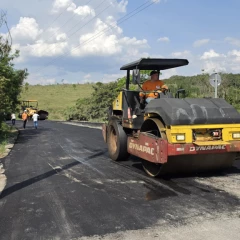 Taubaté: Avenida José Belmiro dos Santos recebe pavimentação em Taubaté