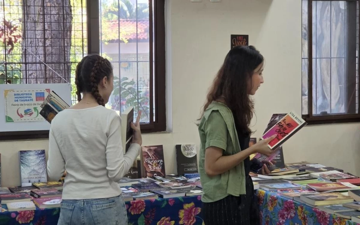 Taubaté: Flit terá feira de troca de livros no sábado e domingo (10 e 11)