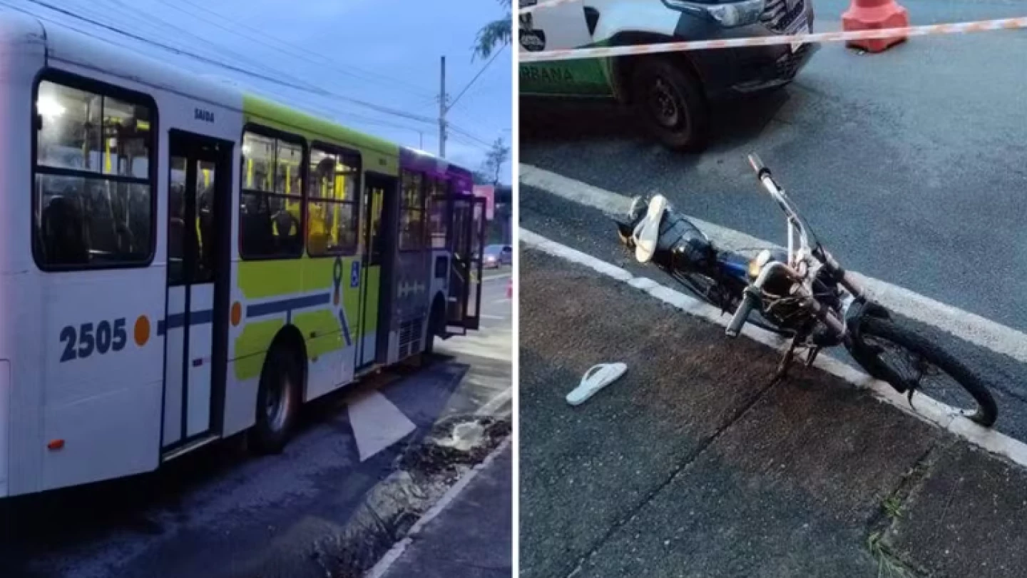 Criança de 10 anos morre após colisão entre bicicleta motorizada e ônibus em Taubaté
