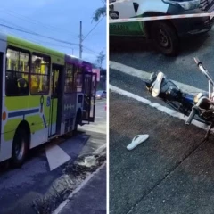 Taubaté: Criança de 10 anos morre após colisão entre bicicleta motorizada e ônibus em Taubaté