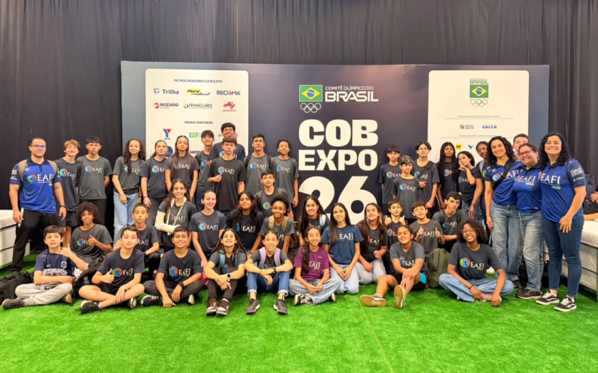 Taubaté: Alunos de Taubaté visitam COB Expo 2026 e se aproximam do universo do esporte olímpico