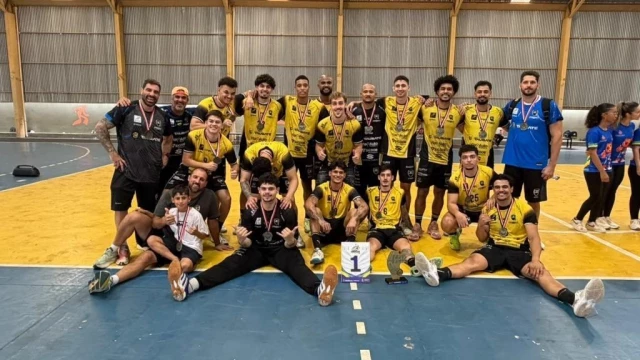 Handebol masculino de Taubaté conquista medalha de ouro nos 88º Jogos Abertos do Interior