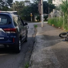 Taubaté: GCM recupera motocicleta furtada em frente a escola municipal de Taubaté