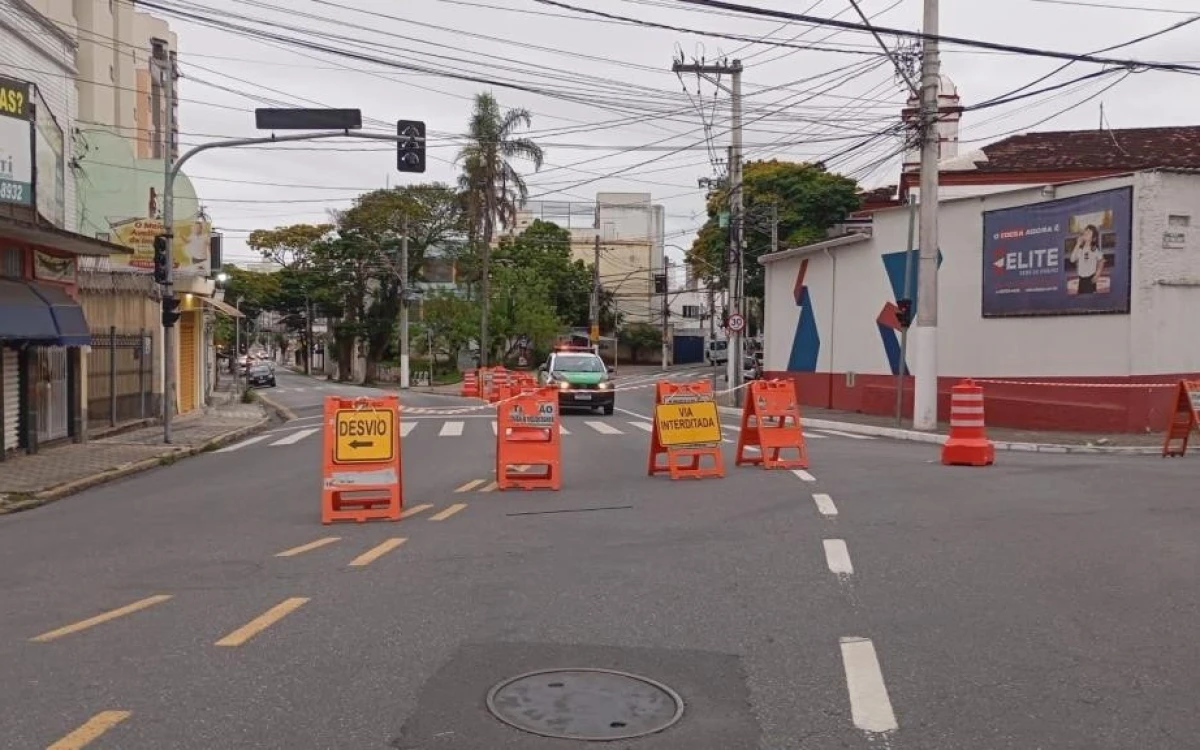 Taubaté: Avenida Granadeiro Guimarães terá interdições neste fim de semana em Taubaté