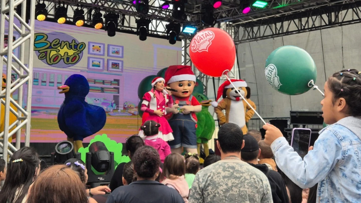 Taubaté Shopping abre o Natal 2026 com show da Turma da Boiadeirinha e chegada do Papai Noel no sábado (7)