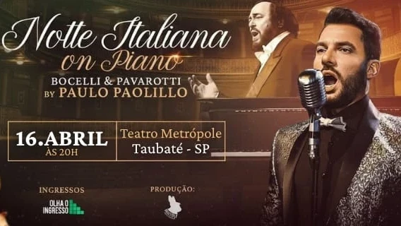 Notte Italiana on Piano – Tributo a Pavarotti e Bocelli
