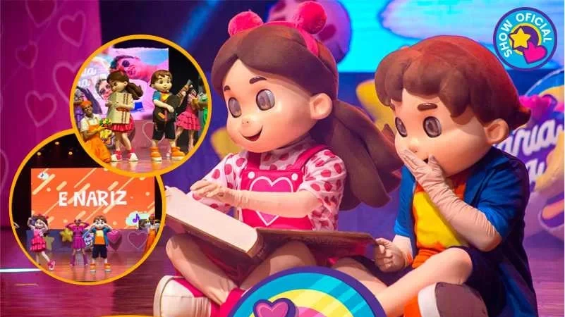 Maria Clara & JP apresentam espetáculo infantil "Brincar e Imaginar" em Taubaté