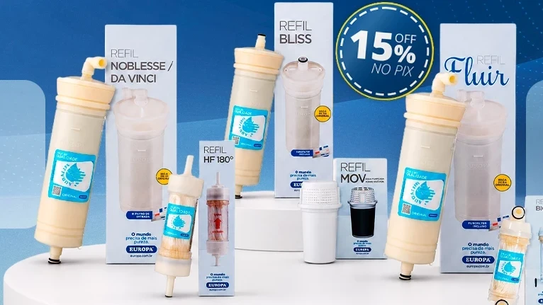 Taubaté: PREFIRA REFIL ORIGINAL EUROPA 