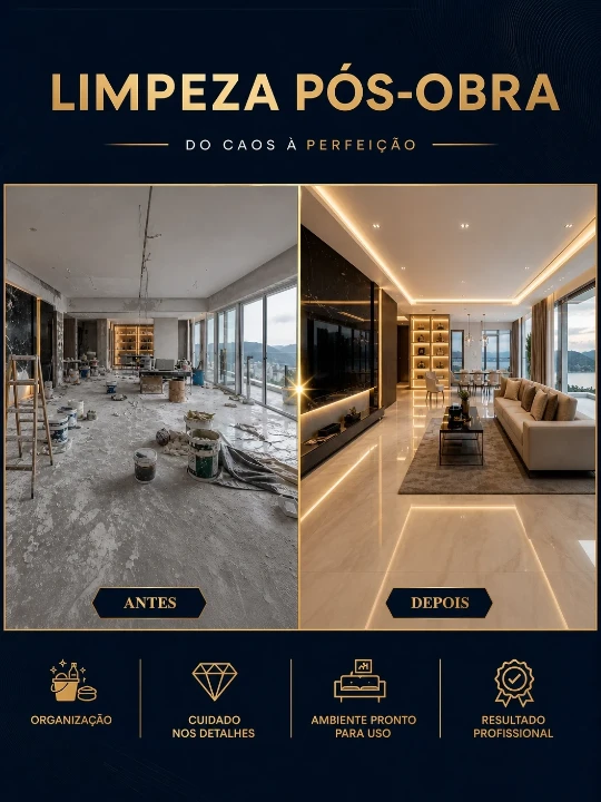 Limpeza Pós-Obra 
