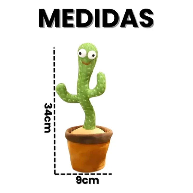 Cacto Dançarino de Pelúcia