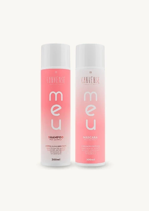 SHAMPOO + MÁSCARA LINHA HOME CARE MEU - 300ml