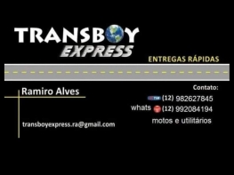 Logo de Transboy Express -  Transportadora Moto boy e utilitário