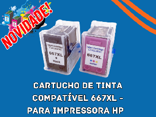 Cartucho Compatível 667XL