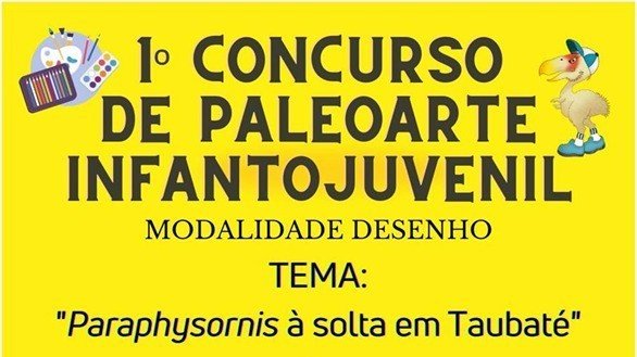 1º Concurso de Paleoarte Infantojuvenil na Modalidade Desenho