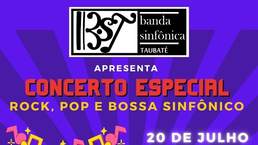 Apresentação Banda Sinfônica de Taubaté