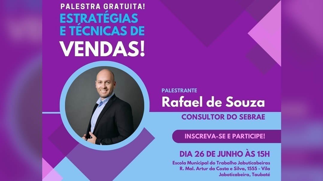 Palestra Estratégia e Técnicas de Vendas