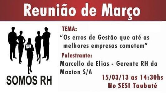 Reunião de Março