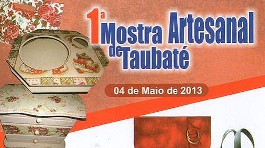 1 Mostra Artesenal de Taubaté