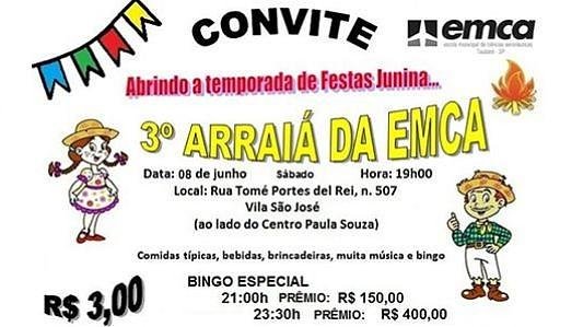 3º Arraiá da EMCA