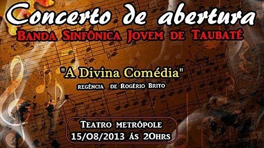 Concerto de Abertura - Banda Sinfônica de Taubaté