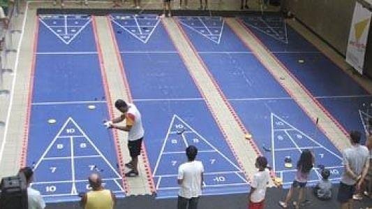 Vivência de Shuffleboard