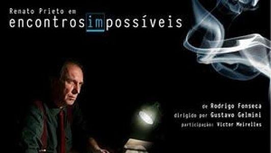 Renato Prieto no espetáculo Encontros Impossíveis