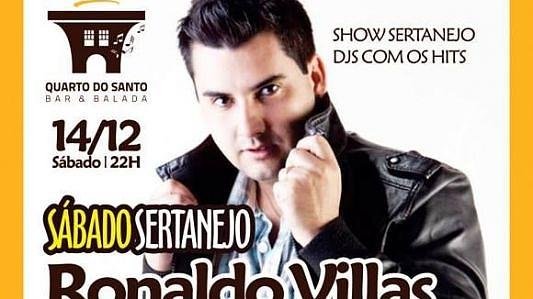 Sábado Sertanejo - Ronaldo Villas 