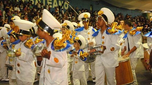 Bateria Mirim do “Integral Folia” (Ametra)
