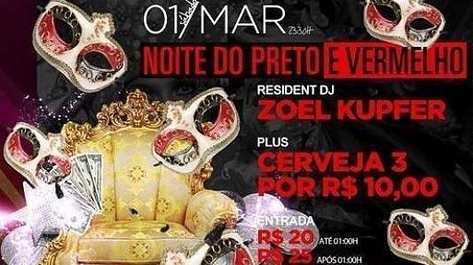 Noite do Preto e Vermelho