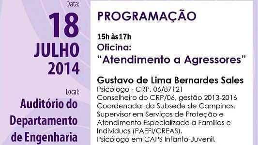 Oficina: Atendimento à Agressores